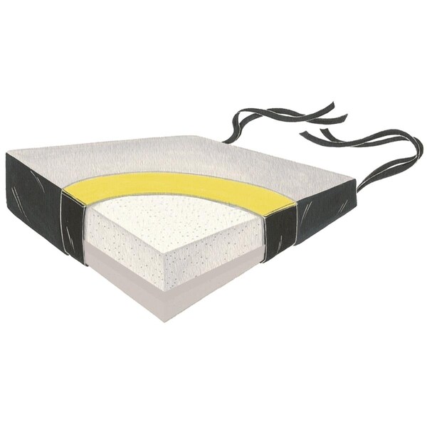 Skil-Care 754036 Wedge Foam Firm Foundation 18 in. Two Color Vinyl Cushion - 6 x 3 in. 754036 - main